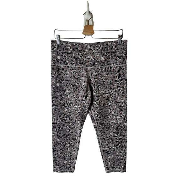 Athleta Pants - Athleta 1X Elation Textured 7/8 Tight Meadow Decadent Chocolate Crop Legging
